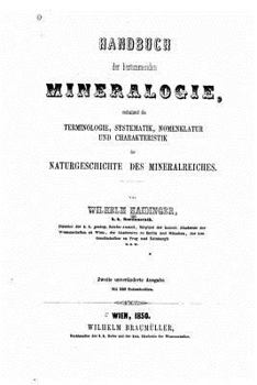 Paperback Handbuch Der Bestimmenden Mineralogie [German] Book