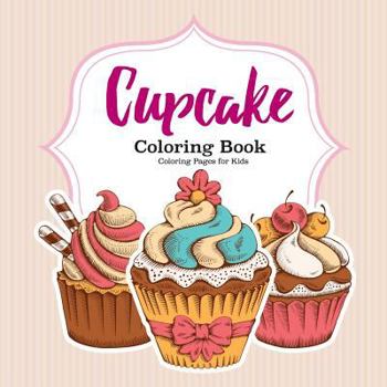 Paperback Cupcake Coloring Book