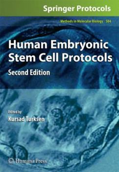 Hardcover Human Embryonic Stem Cell Protocols Book