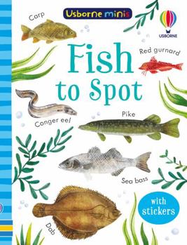 Paperback Fish to Spot - Usborne Minis Book