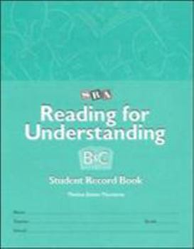 Paperback Reading for Understanding, Student Record Books for Levels B & C, Grades 3-12 Book