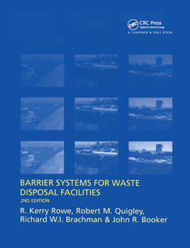 Paperback Barrier Systems for Waste Disposal Facilities Book