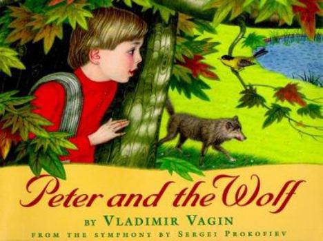 Hardcover Peter and the Wolf Book