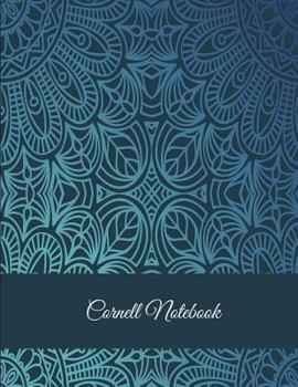 Paperback Cornell Notebook: Blue Sky Classic Art, Note Taking Notebook, Cornell Note Taking System Book, US Letter 120 Pages Large Size 8.5" x 11" [Large Print] Book