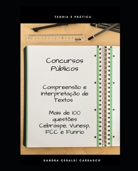 Paperback Compreensão e Interpretação de Textos: Concursos Públicos [Portuguese] Book