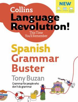 Paperback Spanish Grammar Buster [With Verb Wheel] Book