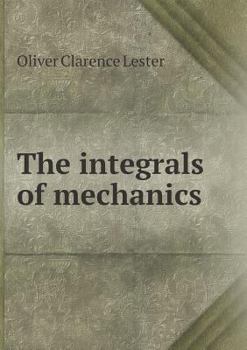 Paperback The integrals of mechanics Book