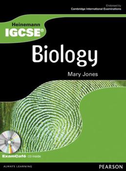 Paperback Heinemann Igcse Biology Student Book with Exam Café CD Book