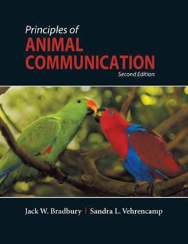 Hardcover Principles of Animal Communication Book