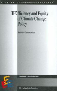 Hardcover Efficiency and Equity of Climate Change Policy Book