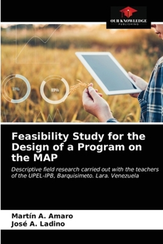 Paperback Feasibility Study for the Design of a Program on the MAP Book