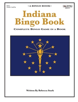 Paperback Indiana Bingo Book: Complete Bingo Game In A Book