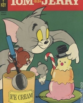 Paperback Notebook: Tom and Jerry Cartoon Soft Glossy Cover College Ruled Lined Pages Book 7.5 x 9.25 Inches 110 Pages Book