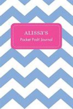 Paperback Alissa's Pocket Posh Journal, Chevron Book