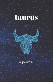Taurus Journal: Portable, blank, college ruled journal.  Good for notes, diary, fitness, sketching and any tracking (5.5 inches x 8.5 inches 100 pages)