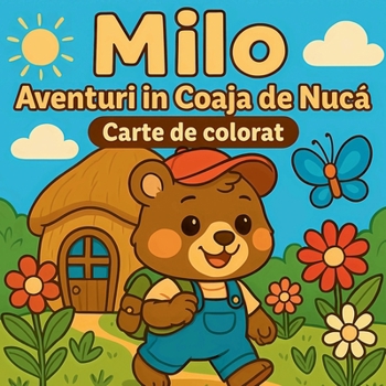 Milo, aventuri în coaja de nuca - Carte de colorat (Romanian Edition)