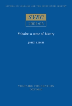Paperback Voltaire: A Sense of History Book