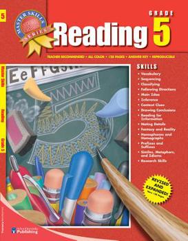 Paperback Reading, Grade 5 (Master Skills) Book