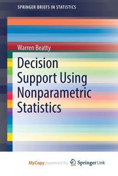 Paperback Decision Support Using Nonparametric Statistics Book