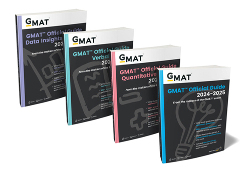 Paperback GMAT Official Guide 2024-2025 Bundle: Books + Online Question Bank Book