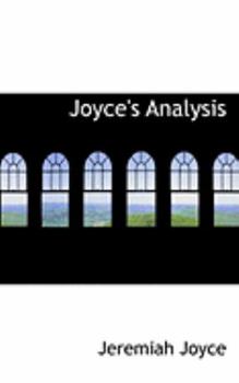 Paperback Joyce's Analysis Book