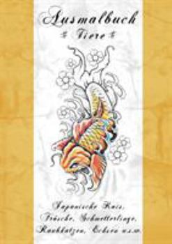 Paperback Ausmalbuch Tiere [German] Book