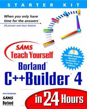Paperback Sams Teach Yourself Borland C++ Builder 4 in 24 Hours Book