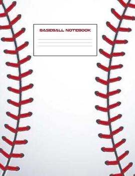 Paperback Baseball Notebook: Baseball Notebook 7.44"" x 9.69" 100 Pages Isometric Paper Book