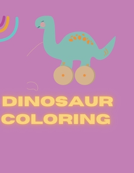 Paperback Dinosaur Coloring Book