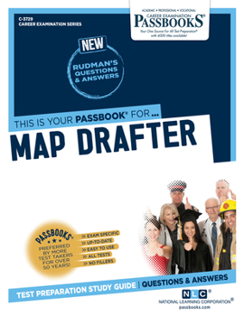 Paperback Map Drafter (C-3729): Passbooks Study Guide Volume 3729 Book