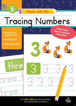 Paperback Trace with Me Tracing Numbers Book
