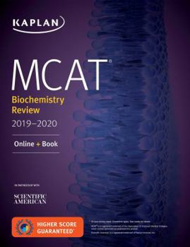 Paperback MCAT Biochemistry Review 2019-2020: Online + Book