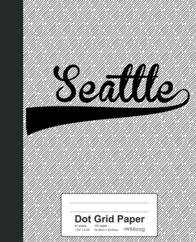 Paperback Dot Grid Paper: SEATTLE Notebook Book