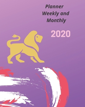 Paperback Planner Weekly and Monthly 2020: Weekly & Monthly Planner Jan 1, 2020 to Dec 31, 2020: (2020 Pretty Simple Planners) Book