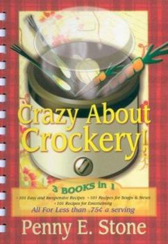 Hardcover Crazy about Crockery: The Complete Collection--3 Books in One Book