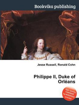 Paperback Philippe II, Duke of Orleans Book