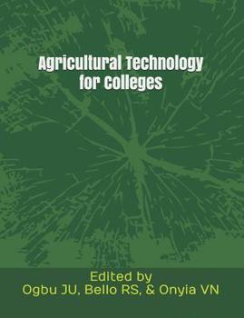 Paperback Agricultural Technology for Colleges Book