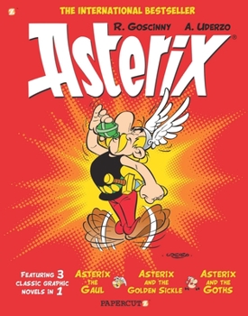 Asterix Omnibus #1: Collects Asterix the Gaul, Asterix and the Golden Sickle, and Asterix and the Goths - Book  of the Astérix