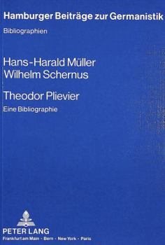 Paperback Theodor Plievier: Eine Bibliographie [German] Book