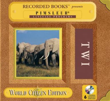 Audio CD Pimsleur Language Programs TWI: Speak TWI To Learn TWI Book