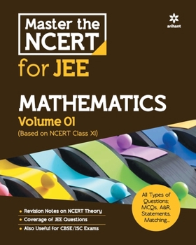 Paperback Master the NCERT for JEE Mathematics Vol 1 Book