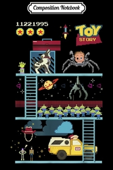 Composition Notebook: Disney Pixar Toy Story 8-Bit Video Game Scene  Journal/Notebook Blank Lined Ruled 6x9 100 Pages