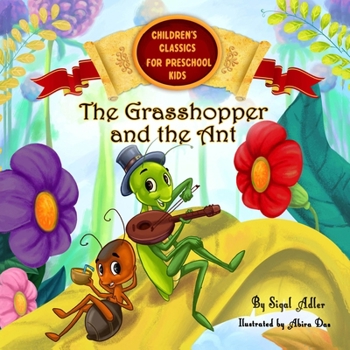 Paperback The Grasshopper and the Ant: Aesop's Fables in Verses Book