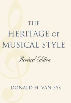Paperback Heritage of Musical Style Book