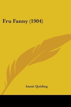 Paperback Fru Fanny (1904) Book