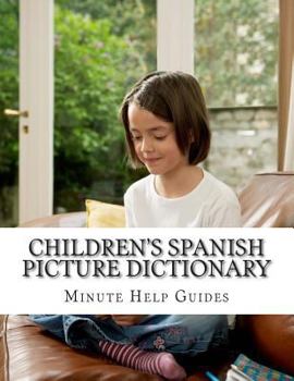 Paperback Children's Spanish Picture Dictionary Book