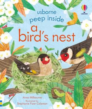 Paperback Peep inside a bird's nest Book
