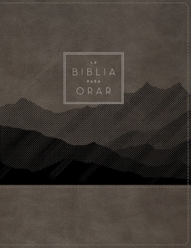 RVR60, la Biblia para Orar, Leathersoft, Gris, Palabras de Jesús en Rojo, Comfort Print : Ora la Palabra de Dios de Principio a Fin