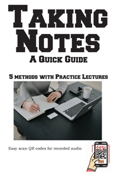 Paperback Taking Notes - The Complete Guide Book