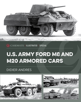 Hardcover U.S. Army Ford M8 and M20 Armored Cars Book